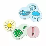 Legamaster Moderationskarte Emoticon 95 mm, sortierte Symbole, 250 St.
