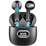 Bluetooth Kopfhörer, Kopfhörer Kabellos Bluetooth 5.4 In Ear Kopfhörer mit 4 HD Mic, 2025 Kabellose Kopfhörer 42Std ENC Noise Cancelling Earbuds Tiefer Bass, IP7 Wasserdicht Ohrhörer LED-Anzeige USB-C