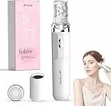 Epilierer für Frauen,2 in 1 Gesichtshaarentferner für Frauen,USB Elektrischer Gesichts Epilierer,mit LED-Licht und 2 Ersatzköpfen,Gerät, schmerzloser Damenrasierer für Körper,Wangen,Kinn,Arme