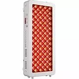 BestQool Red Light Panel Device, 4 Wellenlängen Rotlicht Panel und Infrarotlampe, 100 LEDs Dual-Chip Rotlichtlampe, Hochwertiges Rotlichtgerät, 170 W, modulares Design