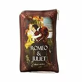Well Read Romeo und Julia für Literarische Liebhaber – Kleine Geldbörse für Frauen Buchleser Make-up Bag – Schreibwaren-Etui