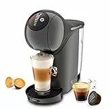 NESCAFÉ Dolce Gusto Genio S by KRUPS, Kaffeekapselmaschine, 15 Bar, ultra-kompakt, Hochdruck, über 30 Kaffeekreationen, wählbare Getränkegröße, Auto-Abschaltung, anthrazit, KP243B