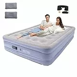 Icelus Luftmatratze für den Rücksitz des Autos und SUVs, universelle aufblasbare Pumpe zum Schlafen beim Camping und auf Reisen