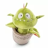 NICI Stehendes Kuscheltier Fleischfressende Pflanze Gisela 20cm –Nachhaltige Plüschpflanze für Mädchen, Jungen & Kuscheltierliebhaber – Lustige Topfpflanze