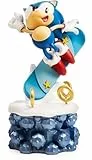 CC Countdown Characters von Numskull 2023 Sonic the Hedgehog Sammlerfigur - Offizielle SEGA Merchandise - Zusammenbaubare Charakterstatue