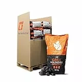 Grillholzkohlebriketts 10kg x 20 Sack 200kg 1 Palette Grillbriketts Grillkohle Grillholzkohle Kohle Hartholz BBQ Gastro Restaurant Smoker Dutch Oven Steakhouse Profi Premium Qualität