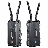 Hollyland Pyro H Drahtloses HDMI-Videoübertragungssystem mit Dual-Band 4K30/1080p60, 400m Sichtweite, 60ms Latenz, bis zu 4 Empfängern, automatischer Kanalsuche und UVC-Livestreaming (1TX+1RX)
