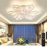 Sky angle LED-Deckenleuchte mit Fernbedienung, Verstellbares Licht 120 W 14400 LM, Acryl-Deckenleuchten für Schlafzimmer Wohnzimmer