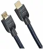 Amazon Basics Geflochtenes HDMI Kabel, 3 m, Schwarz