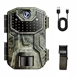 iZEEKER Wildkamera 2K HD 36MP, Wildtierkamera mit 940nm No Glow Infrarot LEDs, Ohne WLAN, Wildkamera mit Bewegungsmelder Nachtsicht IP66 wasserdicht für die Tierbeobachtung Heim Sicherheit