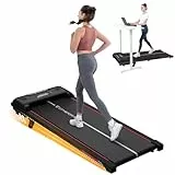 CITYSPORTS Laufband mit Steigung 10%, Elektrisches Walking Pad für Zuhause & Büro, 1–6 km/h, 440 W leiser Motor, LED-Anzeige, Bluetooth-Musikfunktion, Stoßdämpfung, 110 kg Belastbar