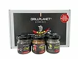 Gewürze Geschenkset Grillen und Steak - Steak-Gewürz und Grill Gewürz in Premiumqualität von Grillplanet ohne Zusatzstoffe