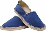 Cressi seit 1946 - Espadrillas Girona - Komfortable und Elegante Unisex Schuhe für den Alltag, Perfekt für den Sommer, mit Obermaterial aus Funktionsstoff und Eva Gummisohle - Blau - 44 EU