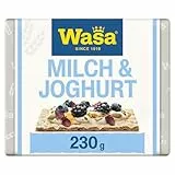 Wasa Knäckebrot Milch & Joghurt 230g | Das Knäckebrot für den milden Knuspermoment