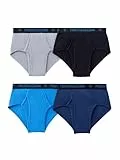 Fruit of The Loom Herren Ft-bm4p46c-mul-m Slip, 4er-Pack, Medium