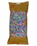 Hama Perlen 205-50 Bügelperlen Beutel mit ca. 6.000 bunten Midi Bastelperlen mit Durchmesser 5 mm im Pastell Mix, kreativer Bastelspaß für Groß und Klein