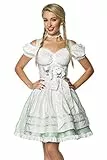 Dirndline Damen Pastell-Dirndl Kleid für besondere Anlässe, mintgrün, 3XL