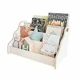MAMOI® Bücherregal Kinder – Kinderregal, Bücher-Organizer für Kinderzimmer Möbel, Büchergestell, freistehend, Büchergestell zur Aufbewahrung von Büchern, Bücherkiste