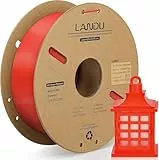 LANDU PLA+ 3D Drucker Filament 1.75mm 1kg PLA Plus Filament 3D Druckmaterialien Zähigkeit verbesserte Maßgenauigkeit +/-0.02mm für die meisten 3D Drucker, Rot