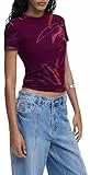 Desigual TS_LALA, 3161 Sangria, XL
