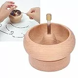 Zerodis Bead Spinner DIY Beading Turning Bowl, Shop LC Rocailles Spinner Armband Waist Beads Kit Steuerbarer Speed ​​Spin Bead Loader mit Big Eye Beading Needle zum Auffädeln und Basteln