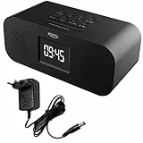Digitales WLAN Internet Radio XORO HMT 425 Basic mit 2.8' Zoll Farbdisplay, Podcast, USB Mediaplayer, FM/DAB+ Sendersimulation, Wecker
