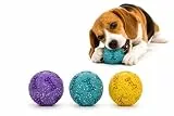 Flamingo Hundespielzeug – Freckles Ball – Latex – mit Quietscher Größe M – Ø 7,5 cm