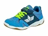 Lico Unisex Kinder Sport Vs Hallenturnschuhe, Blau Marine Lemon, 39 EU