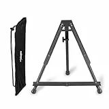 Walimex pro klappbare Tischstaffelei, stabile Staffelei aus Aluminium, Malerstaffelei für Leinwände bis 40 x 60 cm, Leinwandständer mit praktischer Tragetasche