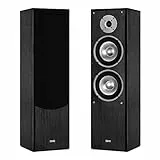 mohr 1 Paar Standlautsprecher SL10 schwarz, Lautsprecherboxen, HiFi Klang zum günstigen Preis
