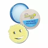 Scrub Daddy Powerase Gel Teppichreiniger und Fleckenentferner – für Kleidung, Teppich- und Polsterreiniger Sofa Paste für Leder, Autoteppich, Couch - Reisewaschmittel inkl. Scrub Mommy Schwamm