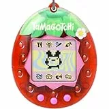 Bandai - Tamagotchi - Original Tamagotchi - Fresh Strawberry - Elektronisches virtuelles Haustier - Interaktives Haustierspielzeug - Erdbeermotiv - Spielzeug für Kinder ab 8 Jahren - 42998