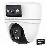 VSTARCAM 5MP HD-Doppellinsen-Kamera für Außenbereich mit Nachtsicht und AI-Erkennung zur Videoüberwachung
