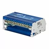 Orno Verteilerblock mit 4 Reihen und 15 Klemmen