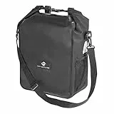 M-Wave Fahrrad Gepäckträgertasche wasserdicht, 16 L, Clip-on-Halter, Schultergurt, Edmonton