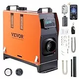VEVOR Luft Dieselheizung Standheizung 12V 5-8kW, Luftheizung Air Diesel Diesel Standheizung Lufterhitzer, 0,16–0,52 L/Std. Dieselheizung mit LCD-Display & Fernbedienung & Bluetooth-APP