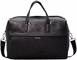 Calvin Klein Herren Weekender Reisetasche groß, Schwarz (Ck Black Saffiano), Einheitsgröße