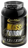 IronMaxx Masstodon - Vanille 2kg | Komplexer Premium Mehrkomponenten-Gainer | Low Sugar & Ohne Konservierungsstoffe