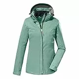 killtec Damen Funktionsjacke/Outdoorjacke mit abzippbarer Kapuze KOS 133 WMN JCKT, pistazie, 38, 38383-000