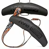 Angles90 Dynamische Fitness Griffe Camo – Pullup Griffe befestigbar an Klimmzugstangen – Dicke Griffe für Gym Latzug Maschinen & Rudergeräte, Kabelzug & Kraftmaschinen – Zuggriff Krafttraining