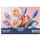 Lilie 1000 Teile Puzzle Für Erwachsene Und Kinder interessant Erwachsenenpuzzle Geschicklichkeitsspiel Geschenk 38x26cm/1000pcs