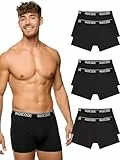 Indicode Herren INMilano 6er Pack Boxershorts | Unterwäsche Boxer Shorts Unterhosen Black, XXL