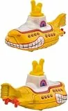 Hot Wheels Beatles Yellow Submarine Die Cast gelbes U-Boot aus Film - Maßstab 1:64 - Länge 7cm POP Culture JBL74