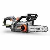 FUXTEC Akku Kettensäge 20V FX-E1KS20 Elektro Motorsäge – Schwertlänge 10“, Kettengeschwindigkeit 5 m/s Für Holz- und Gartenarbeiten (ohne Akku & Ladegerät)