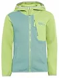Jack Wolfskin Unisex Kinder Actamic Grid Midlayer Fleece-Jacke, Soft Jade, 164 EU
