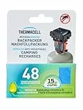 Thermacell M-48 Nachfüllpack - 12 Plättchen für 48 h Schutz (OHNE Gaskartusche) - Natürlicher Wirkstoff aus Zitroneneukalyptusöl zur Mückenabwehr - 15m² Wirkbereich