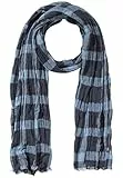 camel active Herren Webschal aus softem Viskose-Mix Nachtblau, menswear-OS