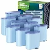 ARETHONE Wasserfilter für Philips AquaClean CA6903/10 CA6903/22 CA6707/20, Kompatibel mit Saeco und Philips Latte Go Kaffeevollautomaten Filter, Reduziert Verunreinigungen(10 Stück)