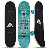 Apollo Skateboard - FunFun - Kinderskateboard 61cm, ABEC 3