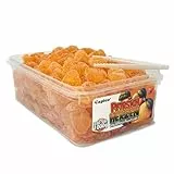 Capico Pfirsichherzen gezuckertes Fruchtgummi (1000g) in Dose, Halal